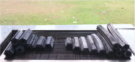 Sawdust charcoal comparison | Vinachaki’s VIP GRADE A vs. Market’s GRADE B